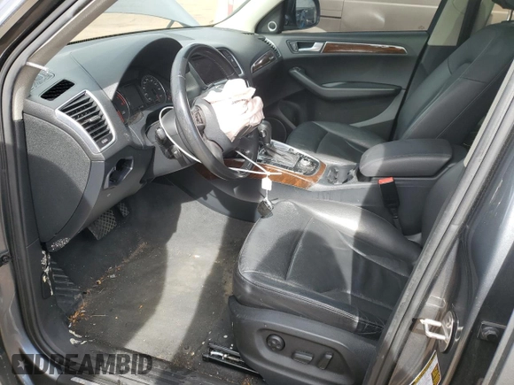 2012 Audi Q5 2.0T Premium Plus with VIN WA1LFAFP0CA124669, listed as a Copart auction lot 47990035 with 0 mi miles and Salvage Title. Bid and sale history available at carsss.com. Image 7.
