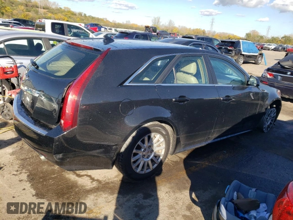 2012 Cadillac CTS with VIN 1G6DG8E56C0139332, listed as a Copart auction lot 77278664 with 159,366 mi miles and Salvage Title. Bid and sale history available at DreamBid. Image 3.