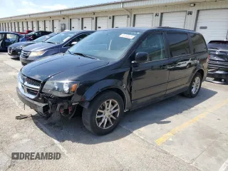 2014 Dodge Grand Caravan SXT z VIN 2C4RDGCG1ER314914, wystawiony jako Copart lot #53348825 z przebiegiem 214 814 mil mil oraz Nie do naprawy. Historia ofert i sprzedaży dostępna na DreamBid. Obrazek 1.