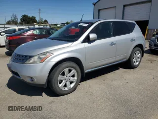 2006 Nissan Murano S z VIN JN8AZ08T36W419298, wystawiony jako Copart lot #55935635 z przebiegiem 180 584 mil mil oraz Szkoda całkowita • Salvage title. Historia ofert i sprzedaży dostępna na DreamBid. Obrazek 1.