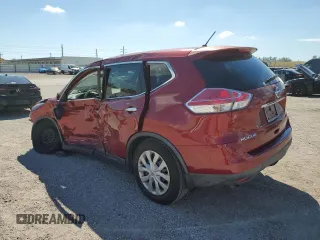 2015 Nissan Rogue S with VIN KNMAT2MT1FP504732, listed as a Copart auction lot 49896385 with 97,213 mi miles and Non Repairable. Bid and sale history available at carsss.com. Image 2.