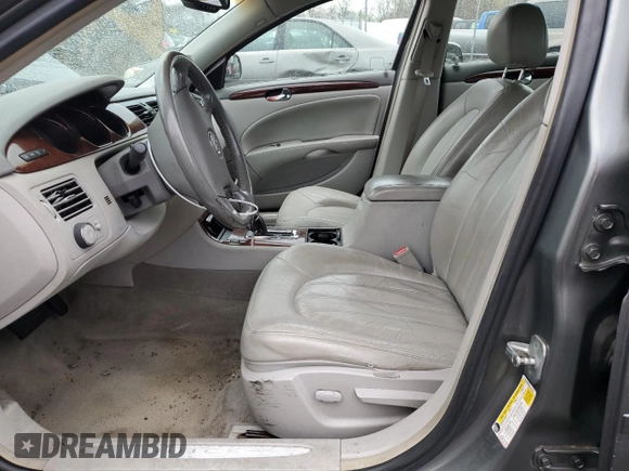 2006 Buick Lucerne CXL with VIN 1G4HD57296U246568, listed as a Copart auction lot 52777545 with 107,507 mi miles and Salvage Title. Bid and sale history available at DreamBid. Image 7.