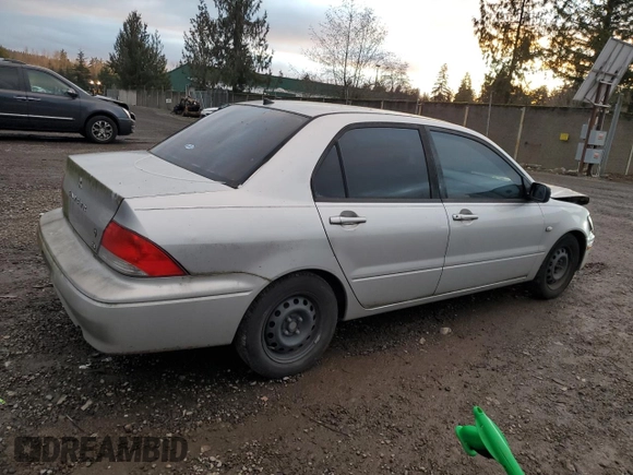 2003 Mitsubishi Lancer ES with VIN JA3AJ26E03U058217, listed as a Copart auction lot 88166245 with 208,236 mi miles and Salvage Title. Bid and sale history available at carsss.com. Image 3.