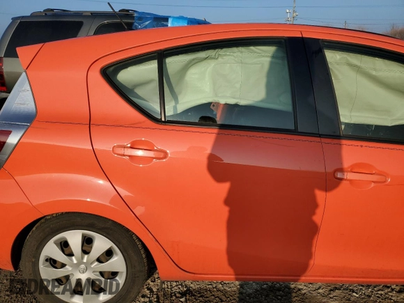 2013 Toyota Prius One with VIN JTDKDTB38D1040283, listed as a Copart auction lot 48317715 with 100,695 mi miles and Clean Title. Bid and sale history available at carsss.com. Image 10.