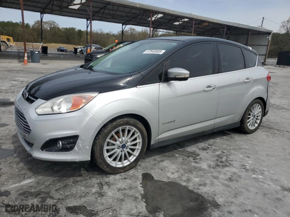 2013 Ford C-Max Hybrid SEL with VIN 1FADP5BU6DL526458, listed as a Copart auction lot 47840885 with 112,343 mi miles and Salvage Title. Bid and sale history available at carsss.com. Image 1.