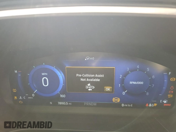 2020 Ford Escape Titanium с VIN 1FMCU9J93LUB38014, выставлен на аукционе Copart как лот 52348725 с пробегом 78 193 миль миль и Списание • Salvage title. История ставок и продаж доступна на DreamBid. Изображение 9.
