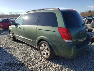 2004 Nissan Quest S with VIN 5N1BV28U34N324402, listed as a Copart auction lot 48368815 with 95,520 mi miles and Clean Title. Bid and sale history available at carsss.com. Image 2.