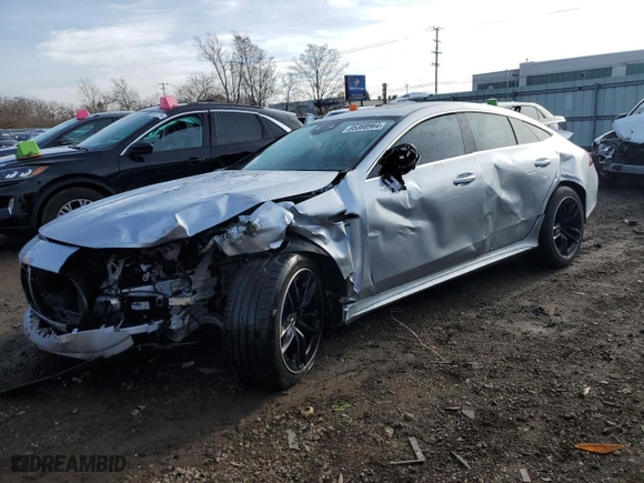 2021 Mercedes-Benz AMG GT with VIN W1K7X5KBXMA038637, listed as a Copart auction lot 85388964 with 11,655 mi miles and Salvage Title. Bid and sale history available at carsss.com. Image 1.