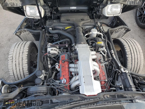 1986 Chevrolet Corvette with VIN 1G1YY6789G5900332, listed as a Copart auction lot 76500584 with 0 mi miles and Salvage Title. Bid and sale history available at carsss.com. Image 11.