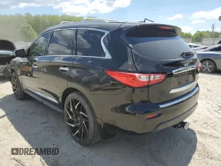 2014 Infiniti QX60 with VIN 5N1AL0MM2EC524471, listed as a Copart auction lot 52553095 with 187,409 mi miles and Salvage Title. Bid and sale history available at DreamBid. Image 2.