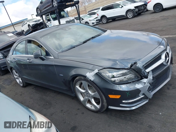 2012 Mercedes-Benz CLS 550 with VIN WDDLJ9BB1CA050374, listed as a IAAI auction lot 41883964 with 61,748 mi miles and . Bid and sale history available at DreamBid. Image 14.