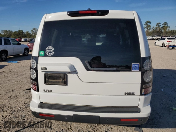 2016 Land Rover LR4 HSE с VIN SALAG2V61GA846224, выставлен на аукционе Copart как лот 83002234 с пробегом 61 536 миль миль и Списание • Salvage title. История ставок и продаж доступна на DreamBid. Изображение 6.