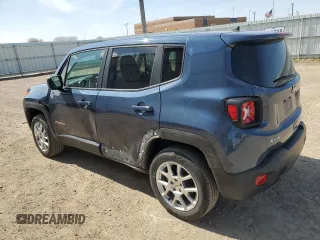 2023 Jeep Renegade Latitude with VIN ZACNJDB12PPP72954, listed as a Copart auction lot 54257005 with 25,320 mi miles and Clean Title. Bid and sale history available at carsss.com. Image 2.