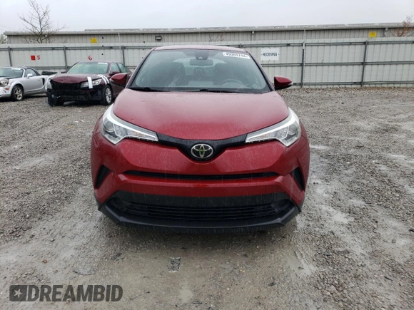 2018 Toyota C-HR XLE z VIN NMTKHMBX9JR048418, wystawiony jako Copart lot #49369744 z przebiegiem 116 661 mil mil oraz Szkoda całkowita • Salvage title. Historia ofert i sprzedaży dostępna na DreamBid. Obrazek 5.