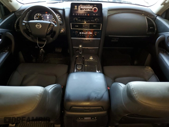 2023 Nissan Armada SV with VIN JN8AY2AC3P9180098, listed as a Copart auction lot 71536714 with 14,230 mi miles and Salvage Title. Bid and sale history available at carsss.com. Image 8.