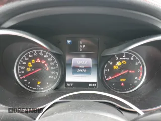 2018 Mercedes-Benz C 43 AMG with VIN 55SWF6EB1JU268322, listed as a Copart auction lot 49921335 with 24,476 mi miles and Salvage Title. Bid and sale history available at carsss.com. Image 9.