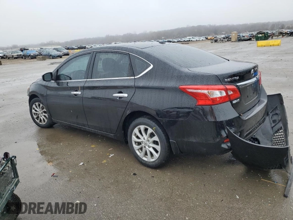 2018 Nissan Sentra SV with VIN 3N1AB7AP3JY210685, listed as a Copart auction lot 86645524 with 49,684 mi miles and Salvage Title. Bid and sale history available at DreamBid. Image 2.
