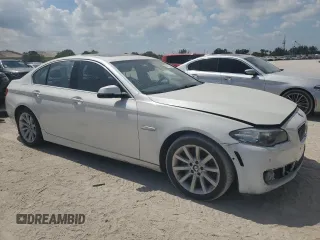 2015 BMW 5 Series 535i with VIN WBA5B1C55FG127076, listed as a Copart auction lot 49271335 with 97,700 mi miles and Clean Title. Bid and sale history available at carsss.com. Image 4.