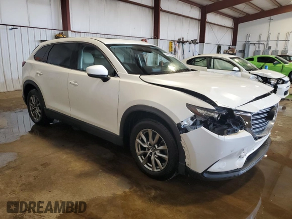 2019 Mazda CX-9 Touring with VIN JM3TCBCY3K0317900, listed as a Copart auction lot 64180945 with 63,721 mi miles and Salvage title. Bid and sale history available at DreamBid. Image 4.