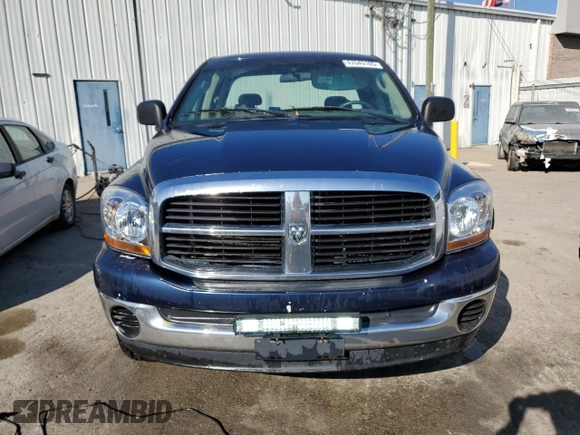 2006 Dodge 1500 ST with VIN 1D7HU18N66J228672, listed as a Copart auction lot 47645105 with 183,330 mi miles and Salvage Title. Bid and sale history available at carsss.com. Image 5.
