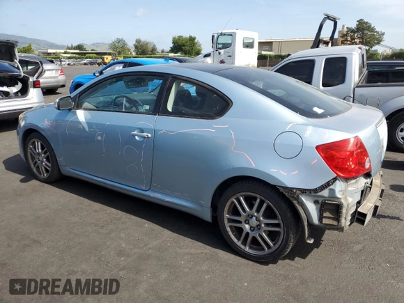 2007 Scion tC Spec with VIN JTKDE167270167234, listed as a Copart auction lot 53991915 with 157,207 mi miles and Salvage Title. Bid and sale history available at carsss.com. Image 2.