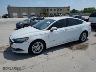 2018 Ford Fusion Hybrid SE with VIN 3FA6P0LU4JR176299, listed as a Copart auction lot 53534625 with 48,613 mi miles and Salvage Title. Bid and sale history available at carsss.com. Image 1.