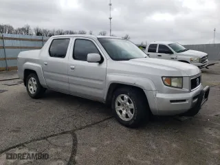 2008 Honda Ridgeline RTL with VIN 2HJYK16538H514143, listed as a Copart auction lot 43135715 with 202,865 mi miles and Salvage Title. Bid and sale history available at carsss.com. Image 4.
