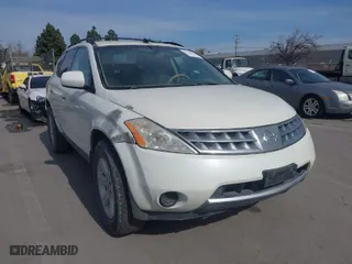 2006 Nissan Murano S with VIN JN8AZ08T26W423617, listed as a IAAI auction lot 41751723 with 181,797 mi miles. Bid and sale history available at carsss.com. Image 1.