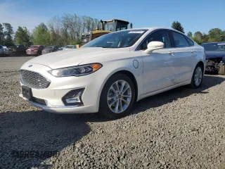 2019 Ford Fusion Titanium with VIN 3FA6P0SU0KR202707, listed as a Copart auction lot 56289475 with 26,217 mi miles and Salvage title. Bid and sale history available at DreamBid. Image 1.