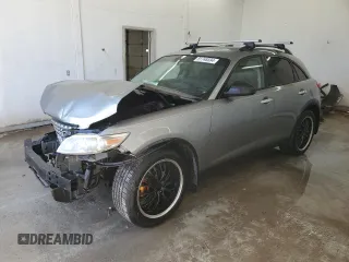 2004 Infiniti FX35 with VIN JNRAS08UX4X107298, listed as a Copart auction lot 81748594 with 239,439 mi miles and Salvage Title. Bid and sale history available at carsss.com. Image 1.