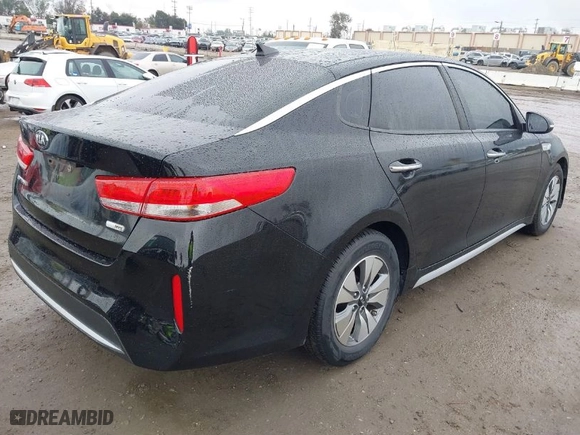 2017 Kia Optima Hybrid with VIN KNAGT4LC3H5005336, listed as a IAAI auction lot 41779828 with 122,951 mi miles. Bid and sale history available at carsss.com. Image 4.