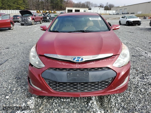 2013 Hyundai Sonata Hybrid with VIN KMHEC4A41DA083178, listed as a Copart auction lot 44959705 with 128,442 mi miles and Clean Title. Bid and sale history available at carsss.com. Image 5.