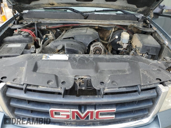 2009 GMC Sierra 1500 with VIN 3GTFK13Y09G265179, listed as a Copart auction lot 51160325 with 334,390 mi miles and Salvage Title. Bid and sale history available at DreamBid. Image 11.