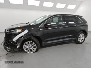 2022 Ford Edge Titanium with VIN 2FMPK4K9XNBA56007, listed as a Copart auction lot 50735545 with 73,016 mi miles and Clean Title. Bid and sale history available at carsss.com. Image 1.