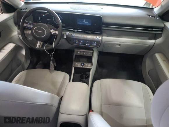 2024 Hyundai Kona SEL with VIN KM8HCCAB8RU083917, listed as a Copart auction lot 51672045 with 17,456 mi miles and Salvage Title. Bid and sale history available at carsss.com. Image 8.