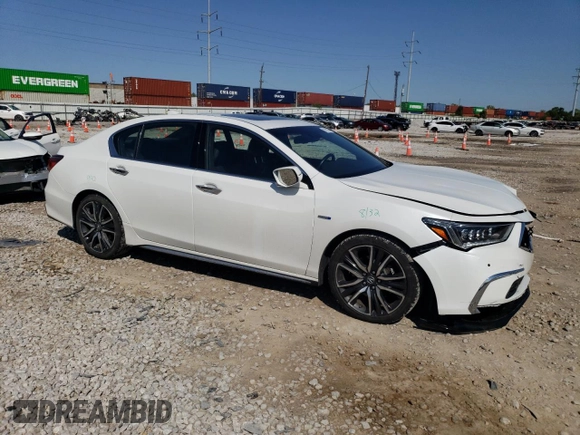2020 Acura RLX Hybrid Advance z VIN JH4KC2F98LC000170, wystawiony jako Copart lot #70783774 z przebiegiem 32 107 mil mil oraz Szkody całkowita. Historia ofert i sprzedaży dostępna na DreamBid. Obrazek 4.