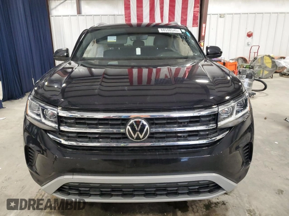 2022 Volkswagen Atlas SE with VIN 1V2JC2CA8NC222592, listed as a Copart auction lot 88598545 with 66,785 mi miles and Salvage title. Bid and sale history available at DreamBid. Image 5.