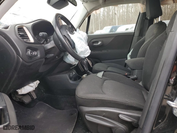 2015 Jeep Renegade Latitude with VIN ZACCJBBT4FPC41186, listed as a Copart auction lot 53260415 with 122,690 mi miles and Salvage Title. Bid and sale history available at carsss.com. Image 7.