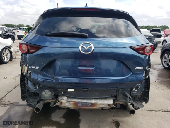 2018 Mazda CX-5 Touring with VIN JM3KFACMXJ1436787, listed as a Copart auction lot 59672074 with NaN miles and Salvage Title. Bid and sale history available at carsss.com. Image 6.