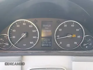 2005 Mercedes-Benz C 230 Kompressor with VIN WDBRF40J75F721490, listed as a IAAI auction lot 42122790 with 127,443 mi miles and . Bid and sale history available at DreamBid. Image 7.