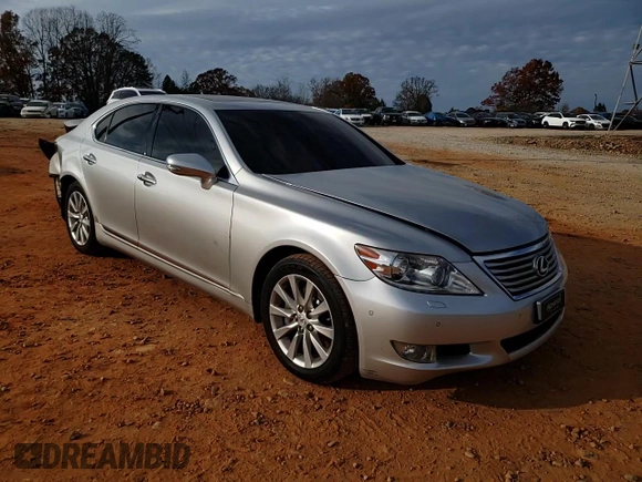 2012 Lexus LS 460 with VIN JTHCL5EF8C5014605, listed as a Copart auction lot 81706824 with Not provided miles and Salvage title. Bid and sale history available at DreamBid. Image 11.
