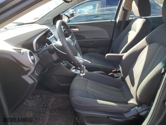 2017 Chevrolet Sonic LT with VIN 1G1JD5SG5H4178046, listed as a Copart auction lot 47219445 with 129,648 mi miles and Salvage Title. Bid and sale history available at carsss.com. Image 7.