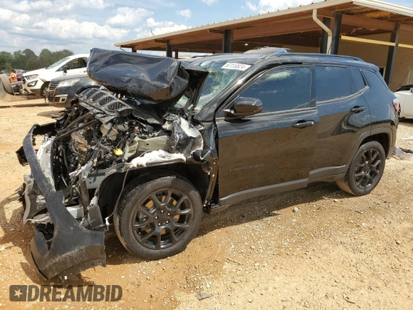 2023 Jeep Compass Latitude with VIN 3C4NJDBN7PT532815, listed as a Copart auction lot 67113824 with Not Provided miles and Salvage Title. Bid and sale history available at DreamBid. Image 1.