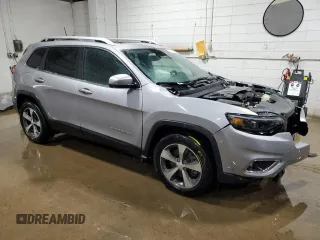 2019 Jeep Cherokee Limited with VIN 1C4PJMDX7KD197416, listed as a Copart auction lot 45141325 with Not provided miles and Salvage title. Bid and sale history available at DreamBid. Image 4.