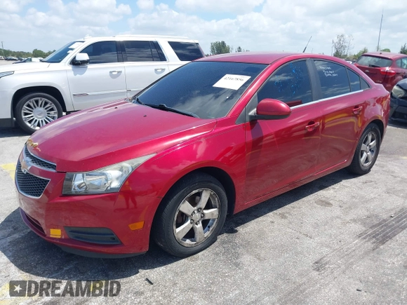 2012 Chevrolet Cruze 1LT with VIN 1G1PF5SC3C7403198, listed as a IAAI auction lot 42167856 with 103,245 mi miles and . Bid and sale history available at DreamBid. Image 2.