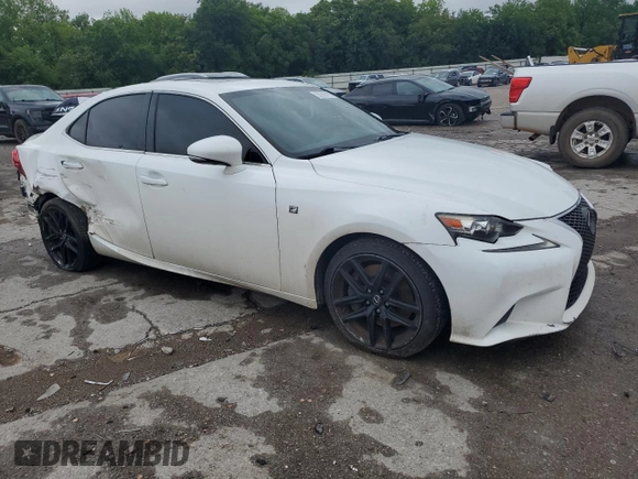 2014 Lexus IS 350 z VIN JTHBE1D23E5012325, wystawiony jako Copart lot #55750115 z przebiegiem Nie podano mil oraz Szkoda całkowita • Salvage title. Historia ofert i sprzedaży dostępna na DreamBid. Obrazek 4.