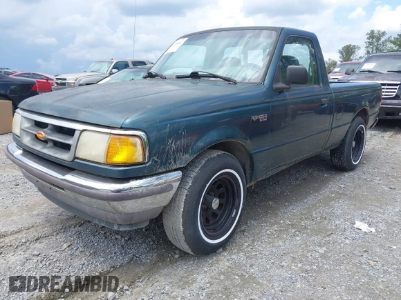 1995 Ford Ranger Splash z VIN 1FTCR10A8SUC20905, wystawiony jako IAAI lot #42058567 z przebiegiem 125 675 mil mil oraz . Historia ofert i sprzedaży dostępna na DreamBid. Obrazek 2.