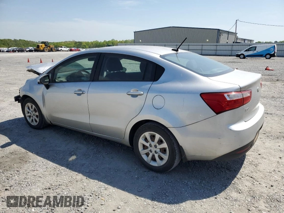 2013 Kia Rio LX with VIN KNADM4A36D6204176, listed as a Copart auction lot 52745815 with 138,655 mi miles and Salvage Title. Bid and sale history available at carsss.com. Image 2.