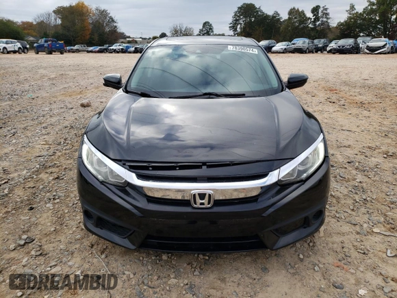 2016 Honda Civic Sedan EX with VIN 2HGFC2F8XGH509062, listed as a Copart auction lot 78390574 with 153,205 mi miles and Salvage Title. Bid and sale history available at carsss.com. Image 5.