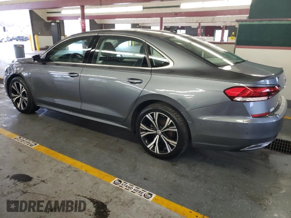 2021 Volkswagen Passat 2.0T SE with VIN 1VWSA7A38MC009036, listed as a Copart auction lot 47504023 with 34,803 mi miles. Bid and sale history available at carsss.com. Image 2.